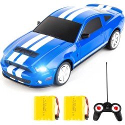 Ford Mustang Shelby GT500 Blue – RC Car 1:24 Scale Ford Mustang Shelby GT500 Blue – RC Car 1:24 Scale