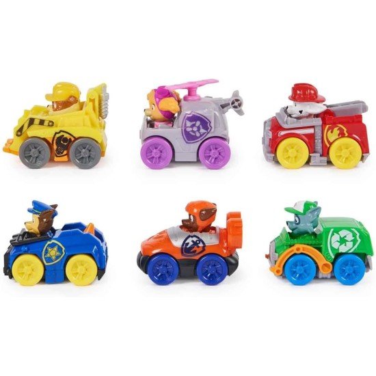 Paw Patrol - Pup Squad Racers, 6-Piece