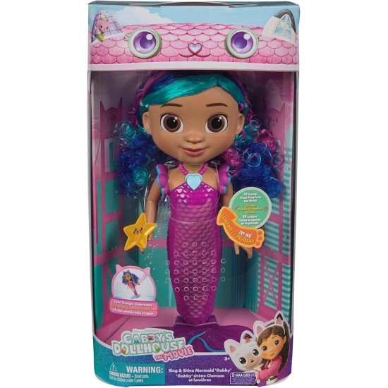 Gabby's Dollhouse – Movie Feature Mermaid Doll