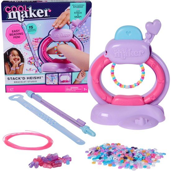Cool Maker – Stack’d Heishi Studio Bracelet Making Kit