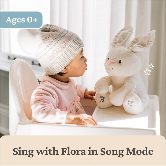 GUND - Baby Flora The Bunny Animated