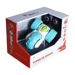 Mad Toys – Tumbler Series Remote Control Stunt Car – White & Green