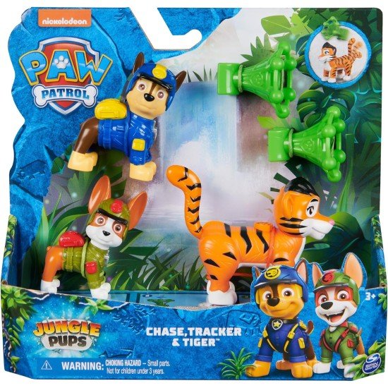 Paw Patrol – Jungle Hero Pups Figurines
