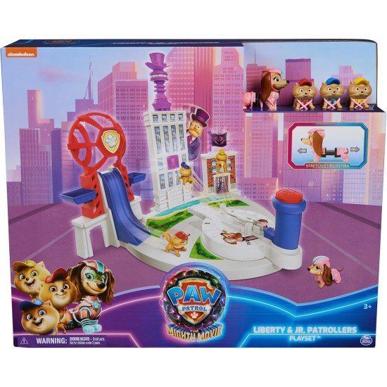 Paw Patrol – Paw Patrol Movie 2 Liberty & Jr. Pat Playset