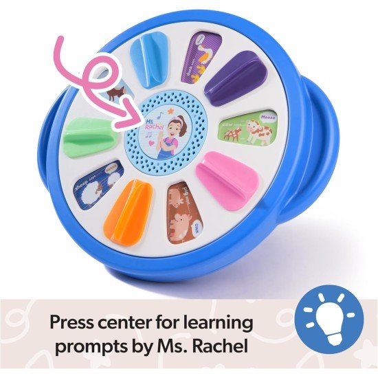 Ms. Rachel - Official Spin Along Learning Wheel
