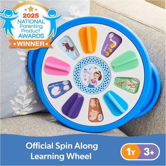 Ms. Rachel - Official Spin Along Learning Wheel