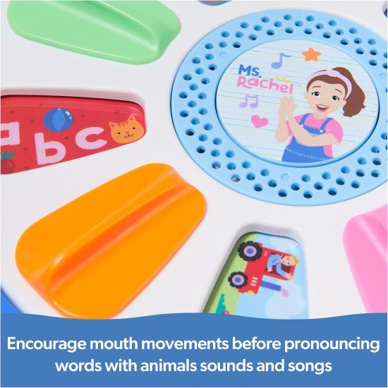 Ms. Rachel - Official Spin Along Learning Wheel