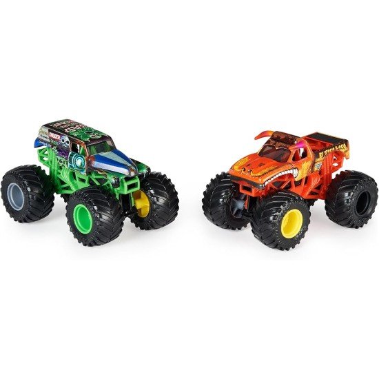 Monster Jam – Grave Digger vs. El Toro Loco Die-Cast 2-Pack (1:64)