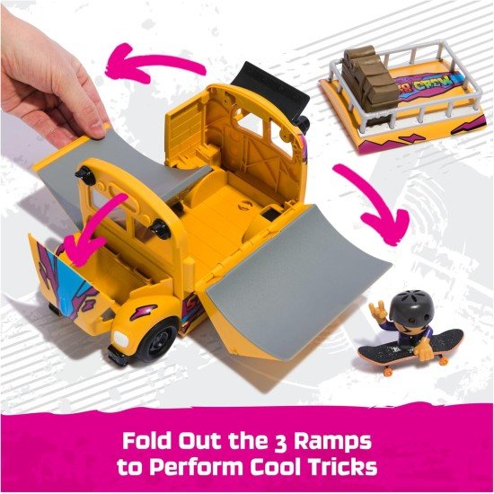 Tech Deck – Sk8 Crew Skate Bus Playset