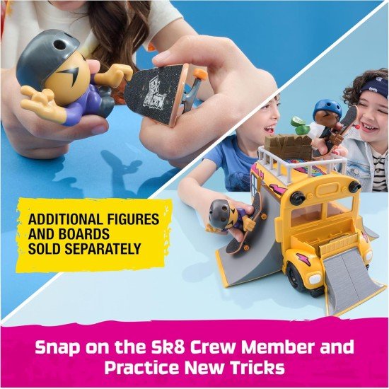 Tech Deck – Sk8 Crew Skate Bus Playset