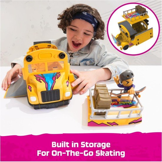 Tech Deck – Sk8 Crew Skate Bus Playset