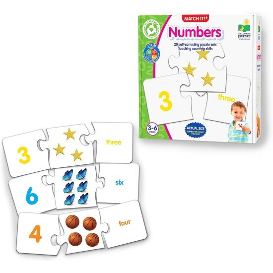 The Learning Journey – Match It! Numbers