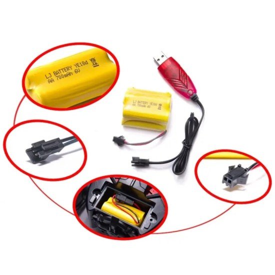 Crazon - 2.4G 4CH Amphibious RC Car