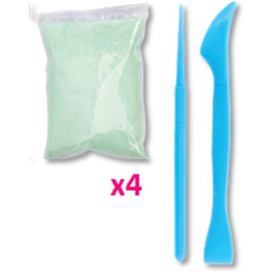 Slimy – Planet Dough DIY Dough Making Kit 4 Colors with Tools (500 g)