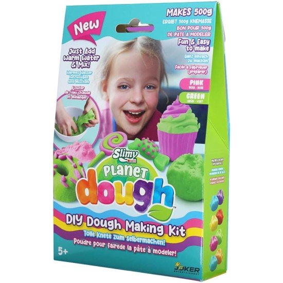Slimy – Planet Dough DIY Dough Making Kit 4 Colors with Tools (500 g)