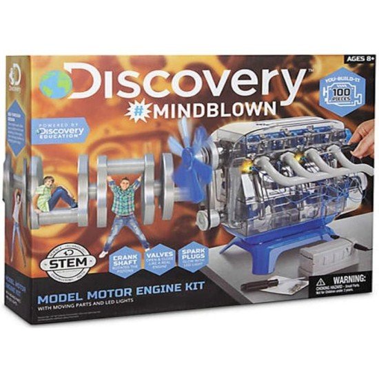 Discovery Mind Blown Stem Model Engine Kit.