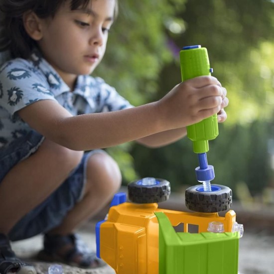 Learning Resources Design And Drill Power Play Vehicles Dump Truck