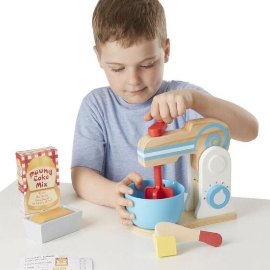 Melissa & Doug Make-a-cake Mixer Set