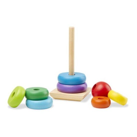 Melissa & Doug Rainbow Stacker Classic Toy