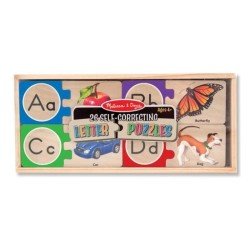 Melissa & Doug Self-correcting Alphabet Letter Puzzles Melissa & Doug Self-correcting Alphabet Letter Puzzles