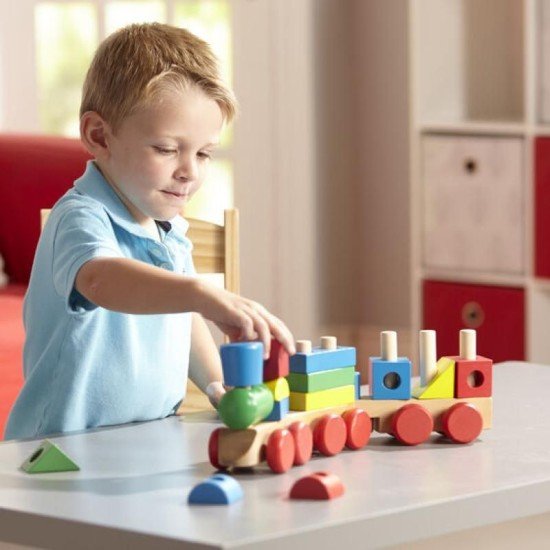 Melissa & Doug Stacking Train