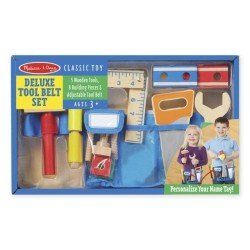 Melissa & Doug Deluxe Wooden Tool Belt Set Melissa & Doug Deluxe Wooden Tool Belt Set