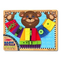 Melissa & Doug Basic Skills Puzzle Board Melissa & Doug Basic Skills Puzzle Board