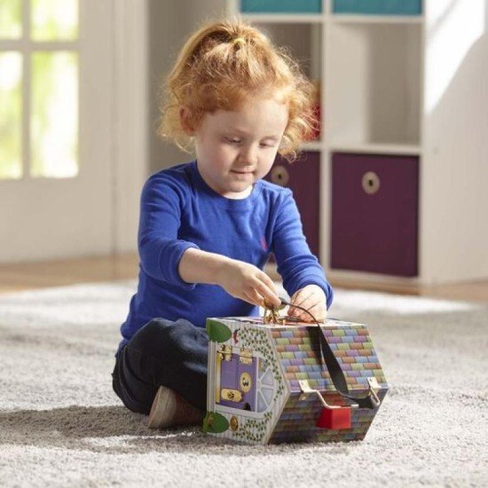 Melissa & Doug Wooden Doorbell House