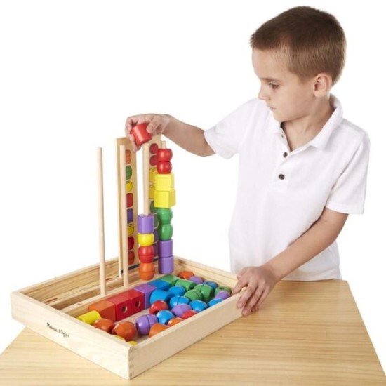 Melissa & Doug Bead Sequencing Set Classic Toy