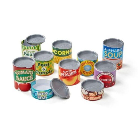 Melissa & Doug Grocery Cans