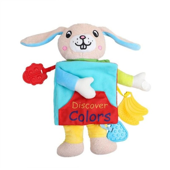 3d Rabbit Plush Book