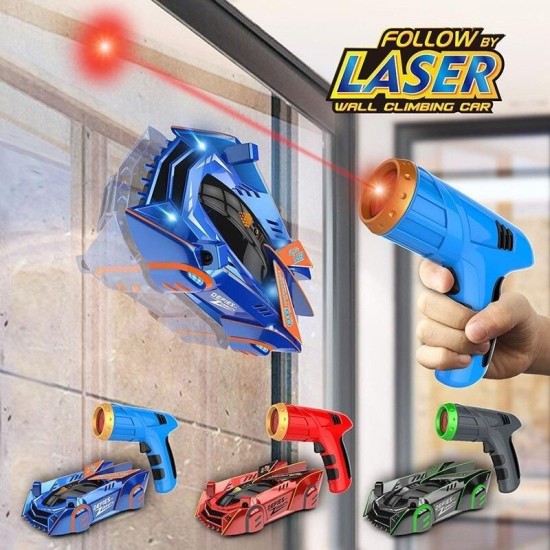 Laser Wall Climbing Car Green