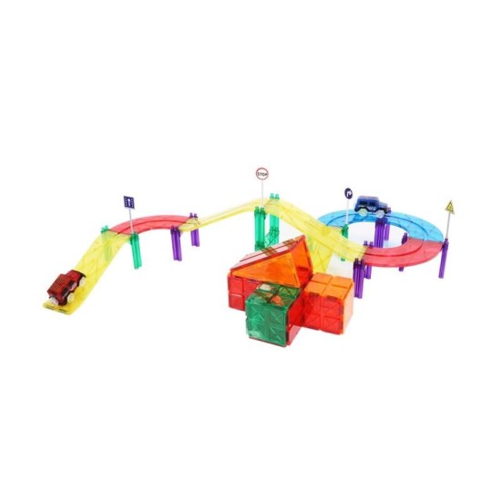 Magnetic Car Race Track  136pcs