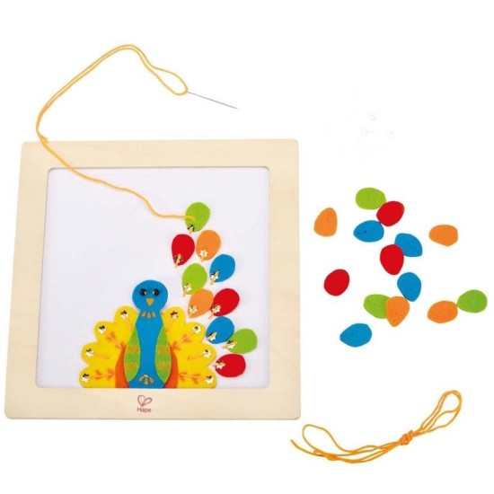 Hape-proud Peacock Embroidery Kit