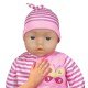 Lissi Dolls Talking Baby Bella With Feeding Accessoires