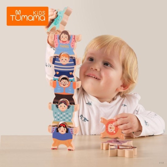 Tumama - Stacking Puppets And Animals 12pcs