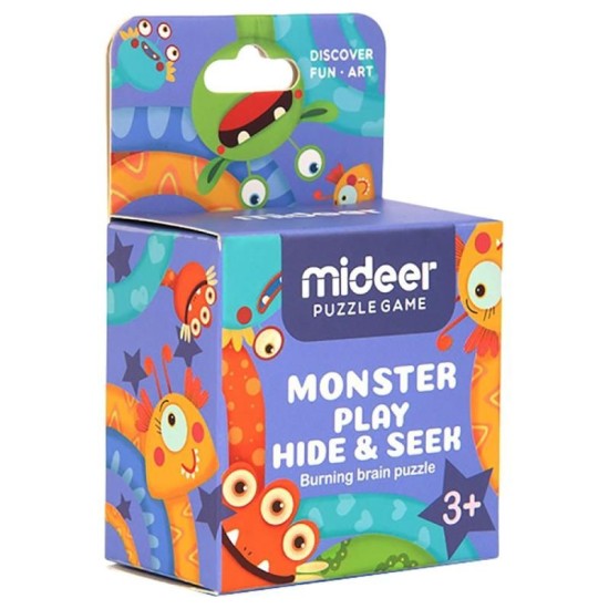 Mideer  Burning Brain Monster Play Hide & Seek Puzzle