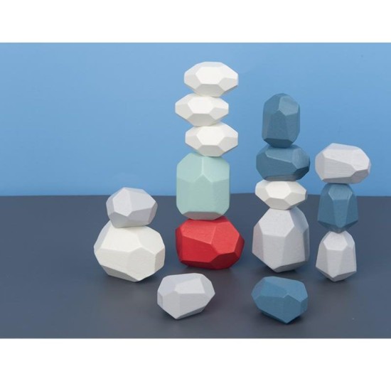 Rainbow Balancing Stones-16pcs