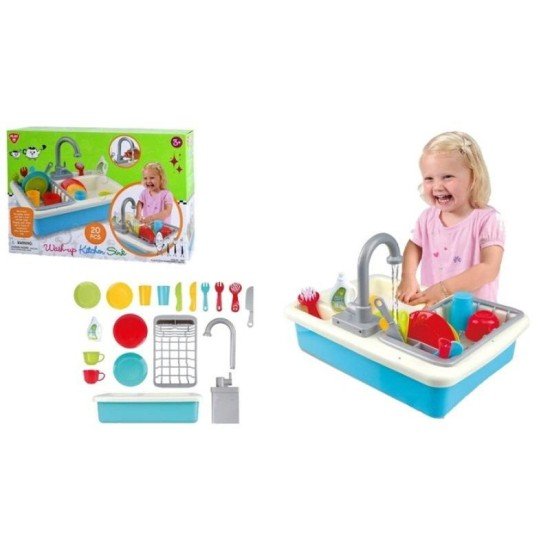 Playgo Wash-Up Kitchen Sink