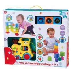 Playgo- Baby Concentration Challenge 4 In 1 Playgo- Baby Concentration Challenge 4 In 1