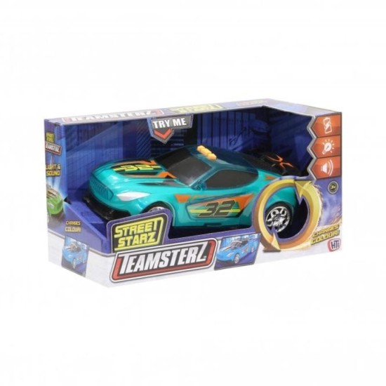 Light And Sound Street Starz Colour Car - Teamsterz