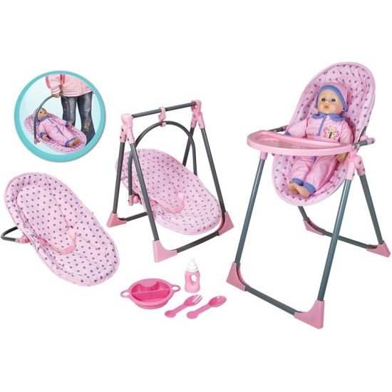 Lissi Dolls - 4 In 1 Highchair