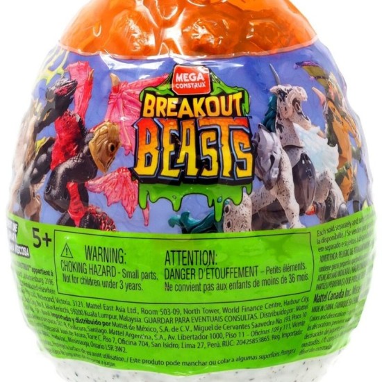 Mega Construx Breakout Beasts Series 4