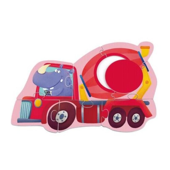 Toi My First Puzzles Shape & Construction Vehicle