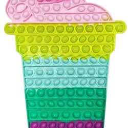 Push Pop Bubble Fidget Toys - Big Pop Milkshake Push Pop Bubble Fidget Toys - Big Pop Milkshake