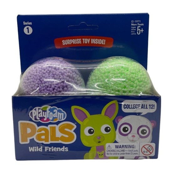 Learning Resources - Playfoam Pals Wild Friends 2-pack - Green & Purple