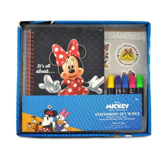 Minnie Stationery Set - 12 Pcs