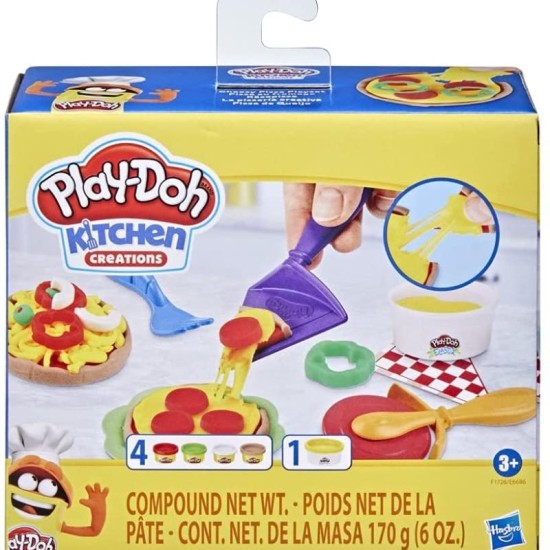 Play Doh Kitchen Creations Cheesy Pizza Set