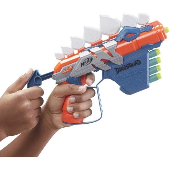 Nerf Dinosquad Stego Smash Dart Blaster