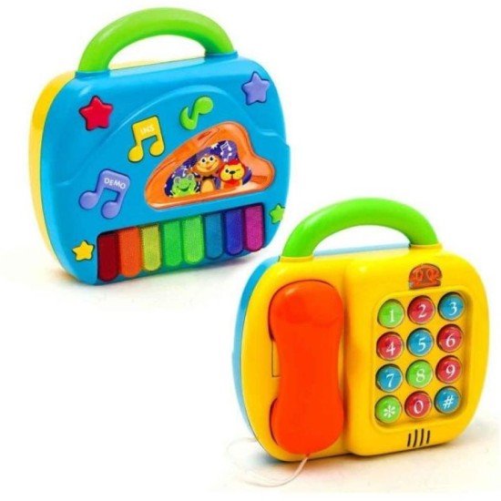 PlayGo 2-In-1 Telephone & Piano